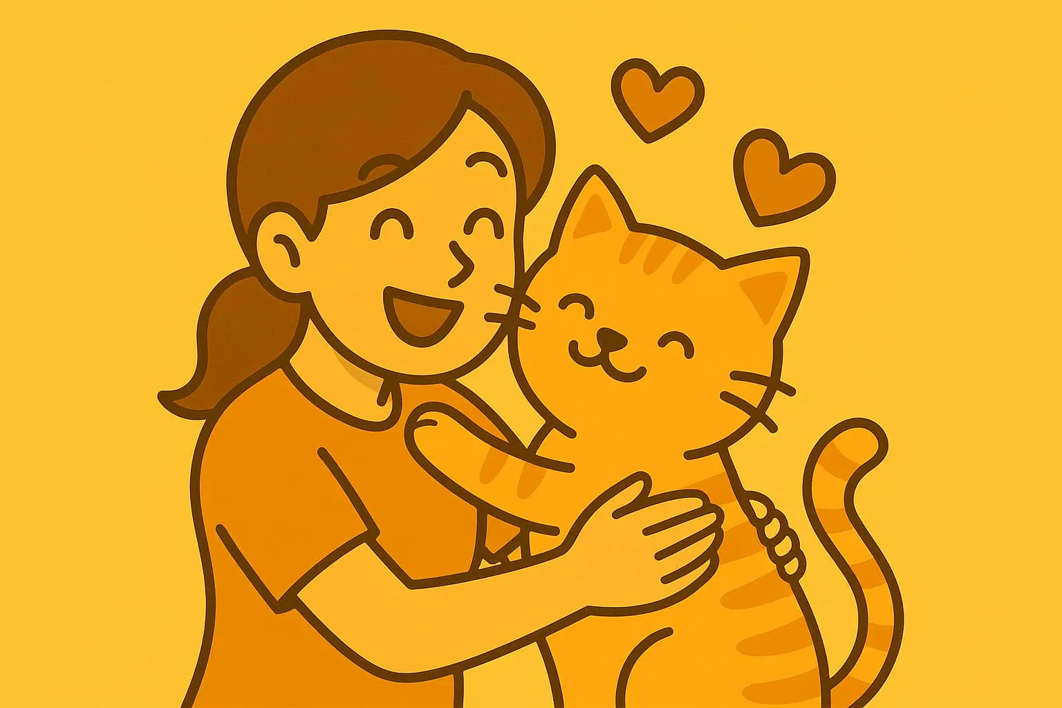 昔の張り紙とデジタルの張り紙比べている